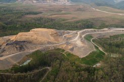 Surface mining in West Virginia