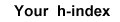 Calculates h-index and fa-index from citations of your papers