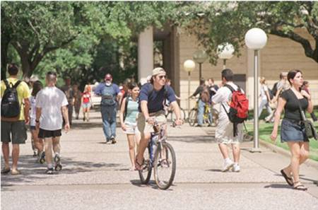 Texas A&M University Campus in July