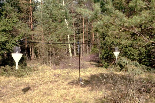 Slow-rotating trap pair in Scotch pine forest in Sk�ne (Sweden)