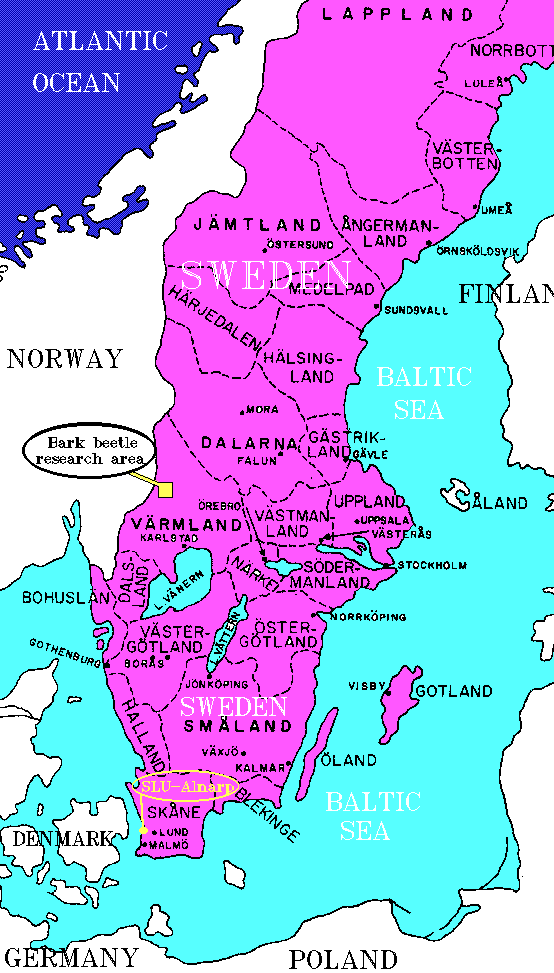 Sweden's Provinces